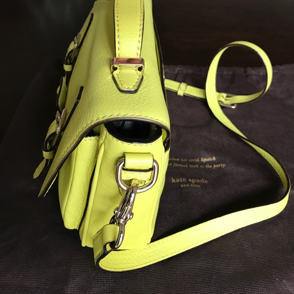 Kate Spade Cross-body bright yellow bag - Picture 6 of 8